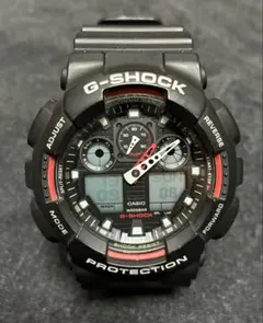 CASIO G-SHOCK GA-100MC マットブラック/グレー - メルカリ