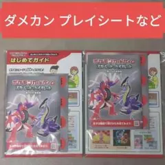 【2袋】 ダメカン プレイシート リザードン コライドン ミライドン⑪