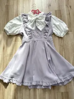 ROJITA ワンピース 半袖 紫