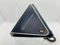 【美品】COACH コインケース ネイビー レザー メンズ 小銭入れ 財布