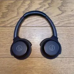 audio-technica ワイヤレスヘッドホン ブラウン