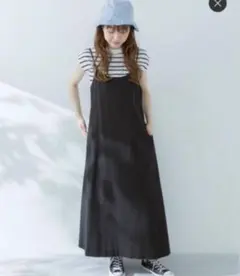 URBAN RESEARCH Sonny Labelのキャミワンピース、ブラック