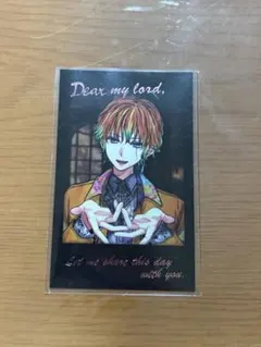 あくねこ テディ バレンタインチェキ風カード