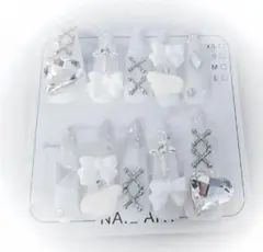 ♡現品♡ 地雷系 量産型 ゴテゴテ ネイルチップ