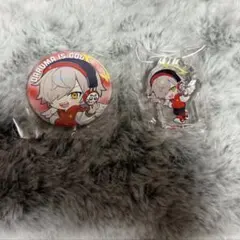 だるまいずごっど　CRストア　ガチャ　缶バッジ　アクリルブロック　CR LAND