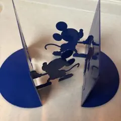 マイケルグレイヴス ブックエンド ミッキーマウス 黒色 ブックスタンド
