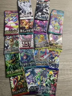 ポケカ18パック空箱　中身のカードは入っていません