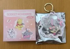 ディズニーキャラクター シークレットキーホルダー 桜 シャカシャカ ダンボ