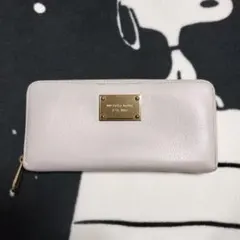 MICHAEL KORS 長財布 ラウンドファスナー ベージュ