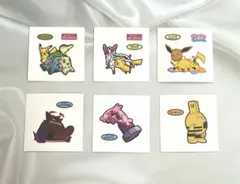ポケモンパン　デコキャラシール