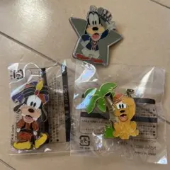 東京ディズニーリゾート　非売品　グーフィー　プルート　ピンバッジ