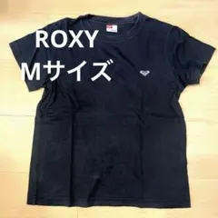 ROXY  Tシャツ　Mサイズ　黒×ピンク