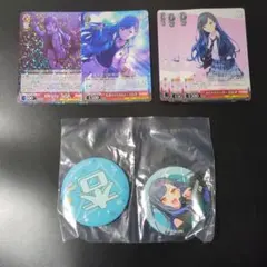 プロセカ　セガラッキーくじ　白石杏　F賞　缶バッジセット ヴァイス