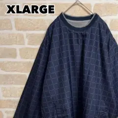 90s XLARGE エクストララージ プルオーバーナイロンジャケット 旧タグのサムネイル