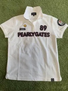パーリーゲイツ　ポロシャツホワイトＭ