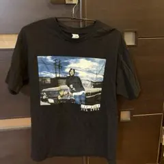 ブラック Tシャツ Lサイズ グラフィックプリント アイス・キューブ