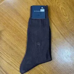 BURBERRY メンズ ソックス ブラウン 24-25cmのサムネイル