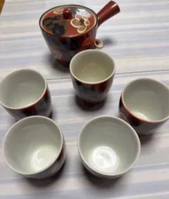 急須と湯飲み5個セット