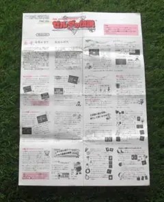ディスクシステム 『 ゼルダの伝説 』　（書換え用 説明書のみ）