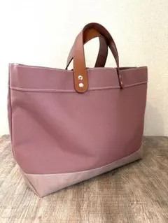 帆布トートバッグ ヴィンテージキャンバス8号/三角マチ/ハンドメイド