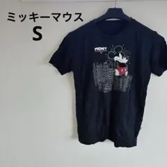 早い者勝ち✨️ミッキーマウス 【Ｓ】グラフィック Tシャツ ブラック シンプル