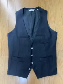 Dior HOMME ベスト ジレ ブラック ヘリンボーン - メルカリ