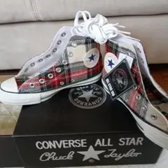 CONVERSE ALL STAR 100 チェック柄 ハイカット新品未使用品
