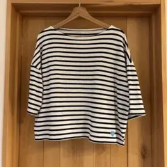 オーシバル　厚手　カットソー　ボーダー