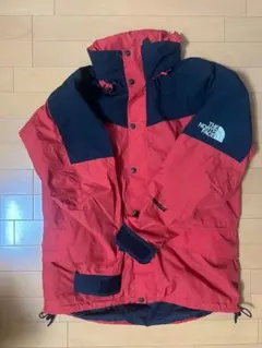 THE NORTH FACE マウンテンパーカー 赤黒　ヴィンテージ