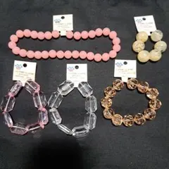 Parts Club アクリルビーズ 5点セット まとめ売り