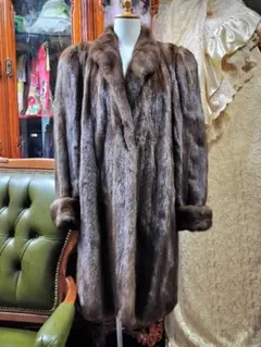 PIERRE BALMAIN ミンク 毛皮コート - メルカリ