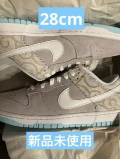 NIKE DUNK LOW 28cm バーバー　Barber Shop Grey