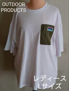 OUTDOOR PRODUCTS★レディース 半袖Tシャツ Lサイズ【新品】のサムネイル