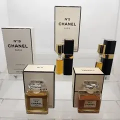 CHANEL No19 No5 パルファム セット
