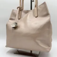 FURLA フルラ レザー ハンドバッグ ピンクベージュ