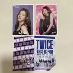 TWICE クリアカード サナ