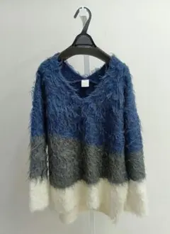 毛足長め 60s vintage 推定Campus モヘア Vネック セーター - メルカリ