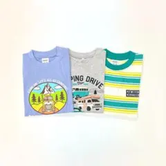 子供服 130cm 男の子 長袖 Tシャツ まとめ売り 車 新品 FWN108