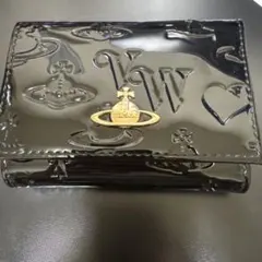 ヴィヴィアンウエストウッド ブラック 三つ折り財布