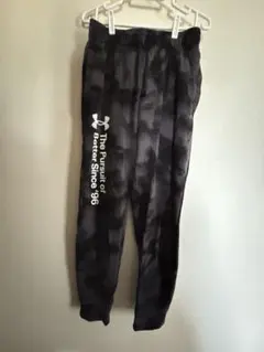 ブラックカモフラージュジョガーパンツ