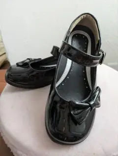 【値下げしました!!】セレモニーシューズ　20センチ（内側表記19.5センチ）