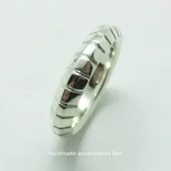 ワンメイク　シンプルピンキーリング　シルバー925　♯6
