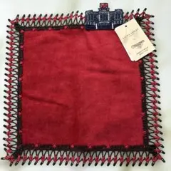 新品】近沢レース×ローラ アシュレイ ハンカチ ロンドン レース 赤
