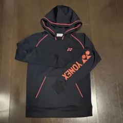YONEX フード付きロングTシャツ　Sサイズ ネイビー