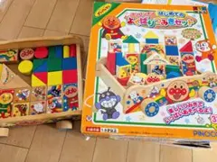 PINOCCHIO アンパンマン はじめてのよくばりつみきセット