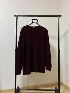 MUJI Labo 和紙混半袖クルーネックセーター 黒 L - メルカリ