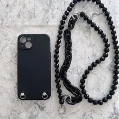 ソフトシリコンネックレスストラップケース iPhone 13