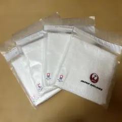 JAL 今治タオル ハンドタオル 4枚セット