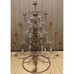 キャンドルホルダー　キャンドルスタンド　大型　金属　アンティーク　ヴィンテージ