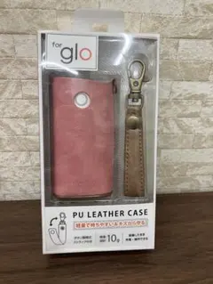 for glo pu leather case タバコケース　ダスティピンク